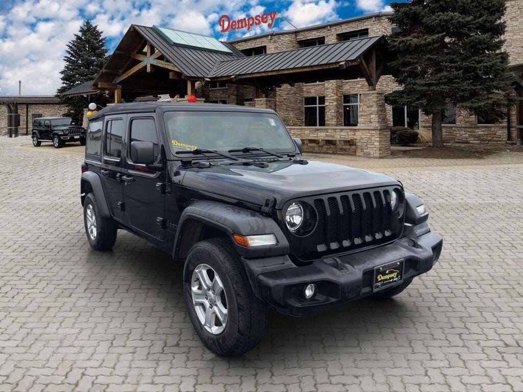 used 2022 Jeep Wrangler Unlimited car, priced at $31,569