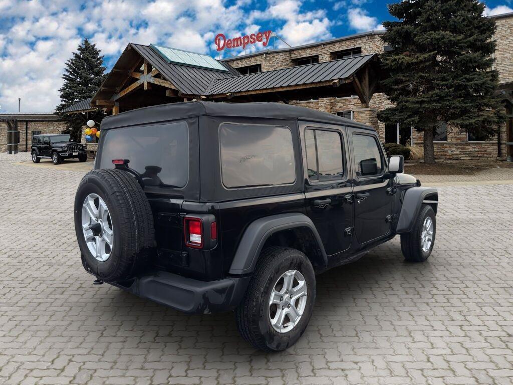 used 2022 Jeep Wrangler Unlimited car, priced at $31,569