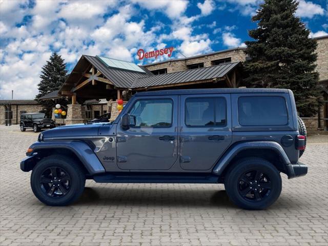 used 2021 Jeep Wrangler Unlimited car, priced at $33,669