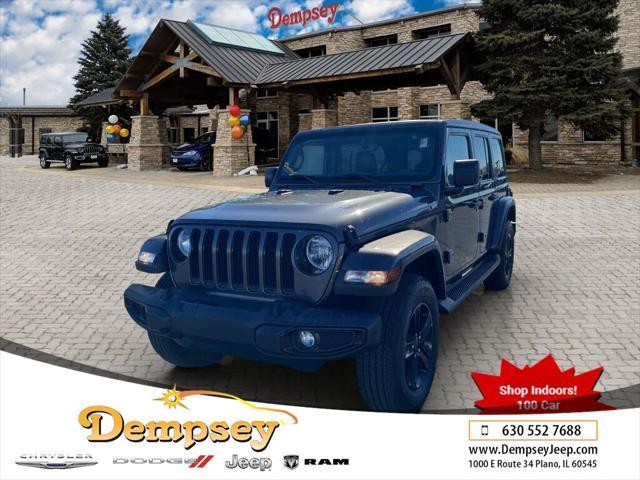 used 2021 Jeep Wrangler Unlimited car, priced at $32,470