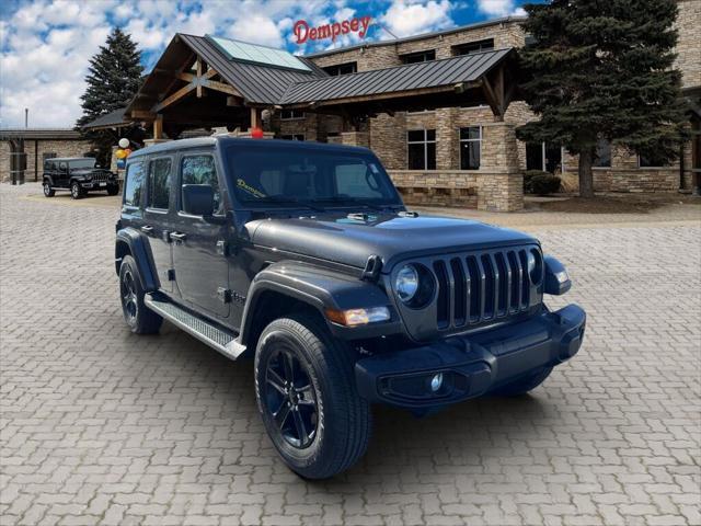 used 2021 Jeep Wrangler Unlimited car, priced at $33,669