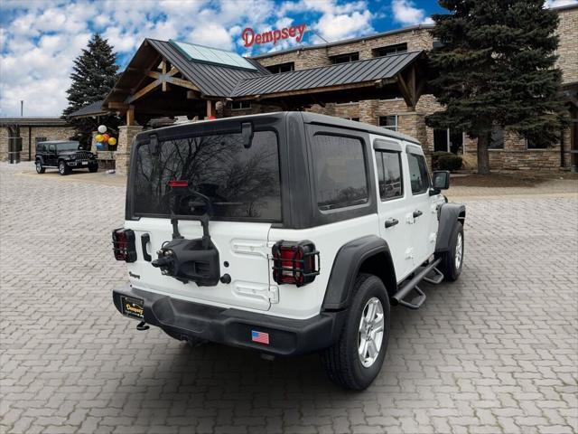 used 2020 Jeep Wrangler Unlimited car, priced at $29,987