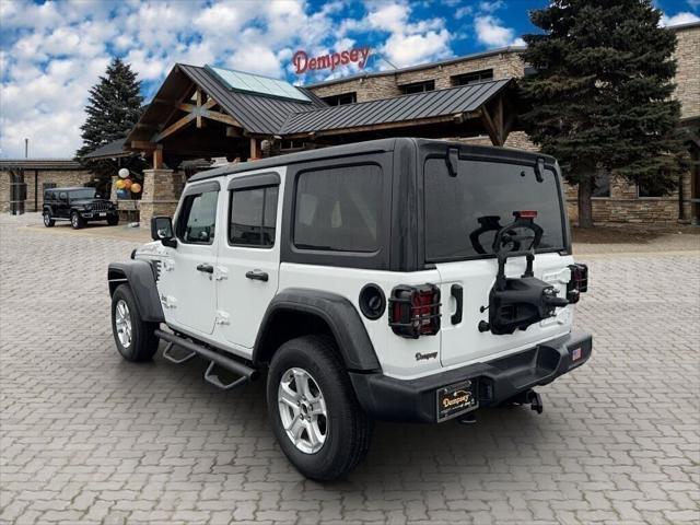 used 2020 Jeep Wrangler Unlimited car, priced at $29,987