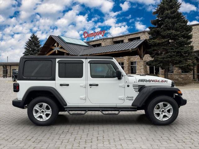 used 2020 Jeep Wrangler Unlimited car, priced at $29,987