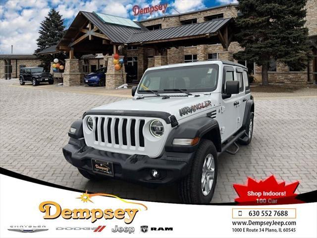 used 2020 Jeep Wrangler Unlimited car, priced at $29,987