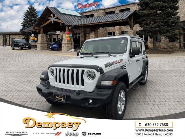 used 2020 Jeep Wrangler Unlimited car, priced at $31,491