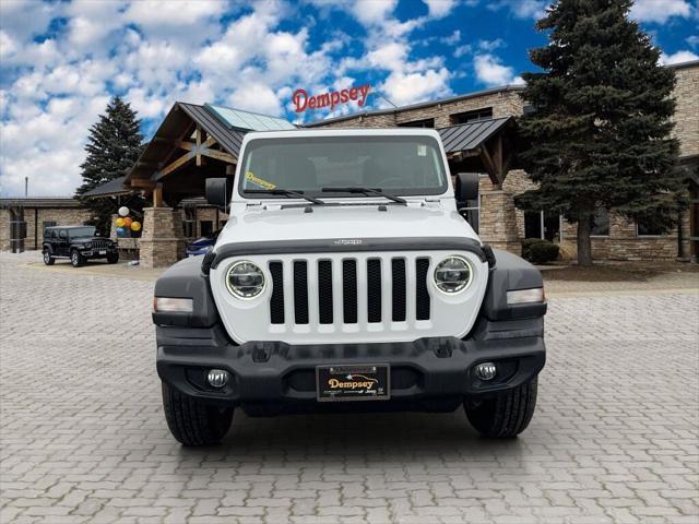 used 2020 Jeep Wrangler Unlimited car, priced at $29,987