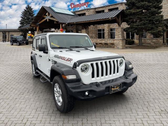 used 2020 Jeep Wrangler Unlimited car, priced at $29,987