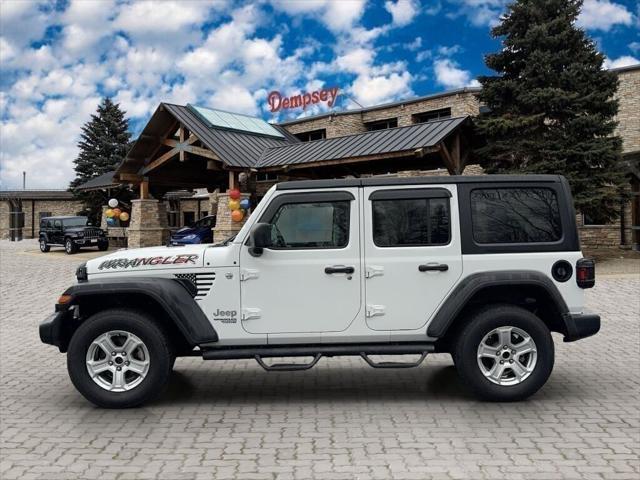 used 2020 Jeep Wrangler Unlimited car, priced at $29,987