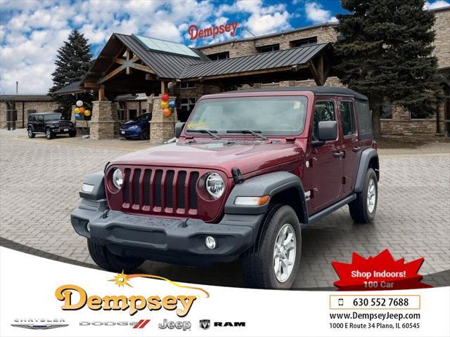 used 2021 Jeep Wrangler Unlimited car, priced at $32,519