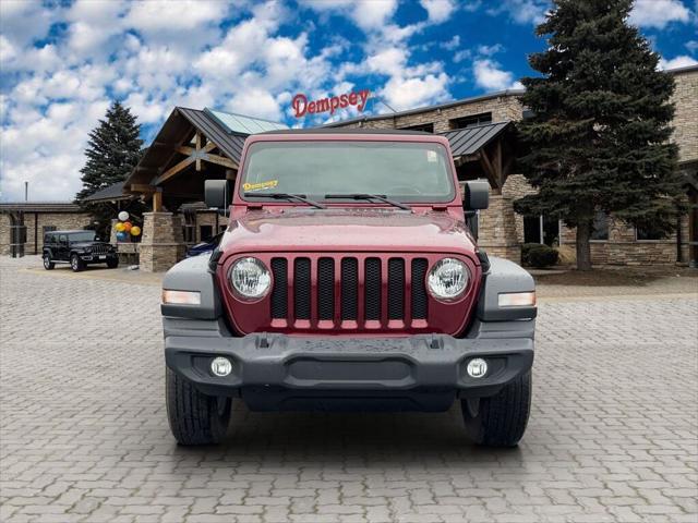 used 2021 Jeep Wrangler Unlimited car, priced at $32,991