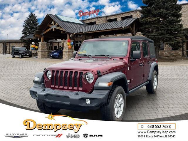 used 2021 Jeep Wrangler Unlimited car, priced at $32,991