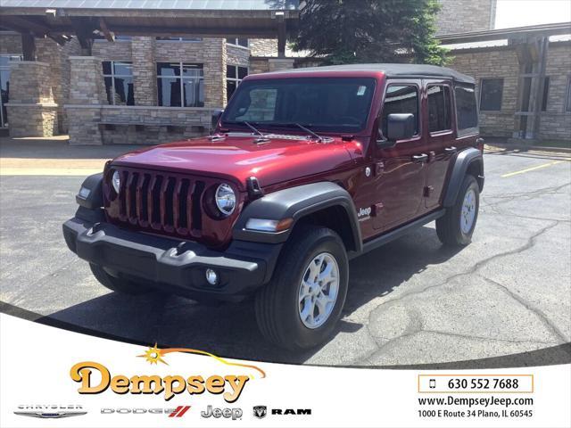 used 2021 Jeep Wrangler Unlimited car, priced at $38,991