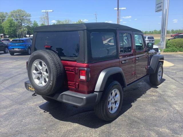 used 2021 Jeep Wrangler Unlimited car, priced at $37,991