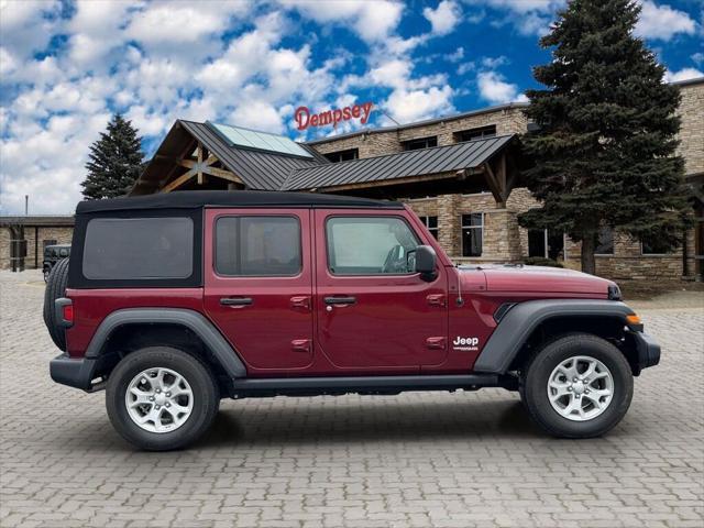 used 2021 Jeep Wrangler Unlimited car, priced at $32,991