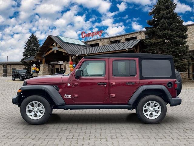 used 2021 Jeep Wrangler Unlimited car, priced at $32,991