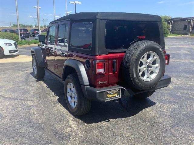 used 2021 Jeep Wrangler Unlimited car, priced at $37,991