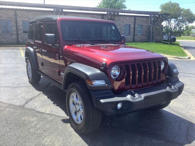 used 2021 Jeep Wrangler Unlimited car, priced at $37,991