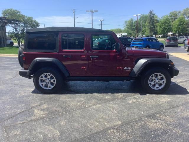 used 2021 Jeep Wrangler Unlimited car, priced at $37,991