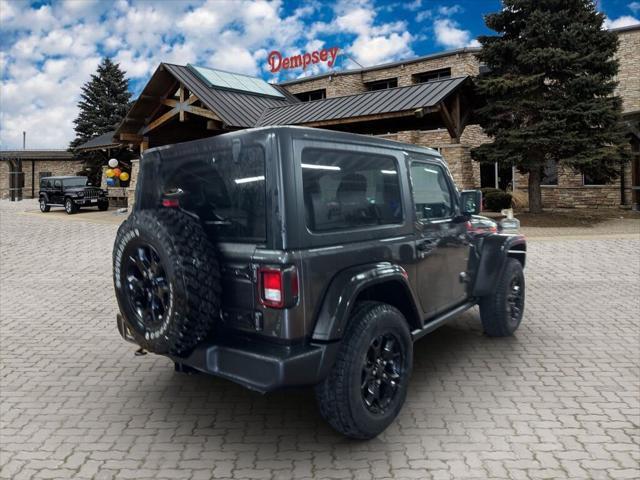 used 2020 Jeep Wrangler car, priced at $26,591