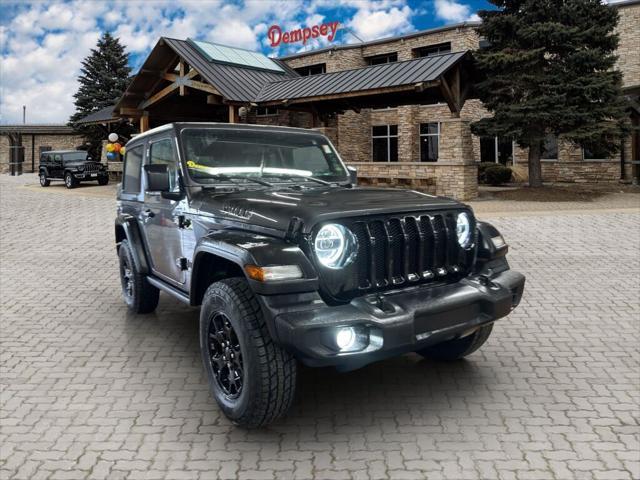 used 2020 Jeep Wrangler car, priced at $26,591