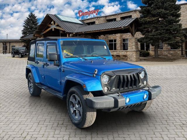 used 2016 Jeep Wrangler Unlimited car, priced at $24,787