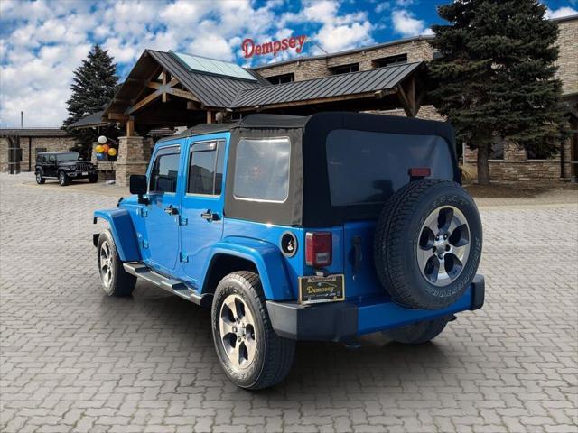 used 2016 Jeep Wrangler Unlimited car, priced at $24,787