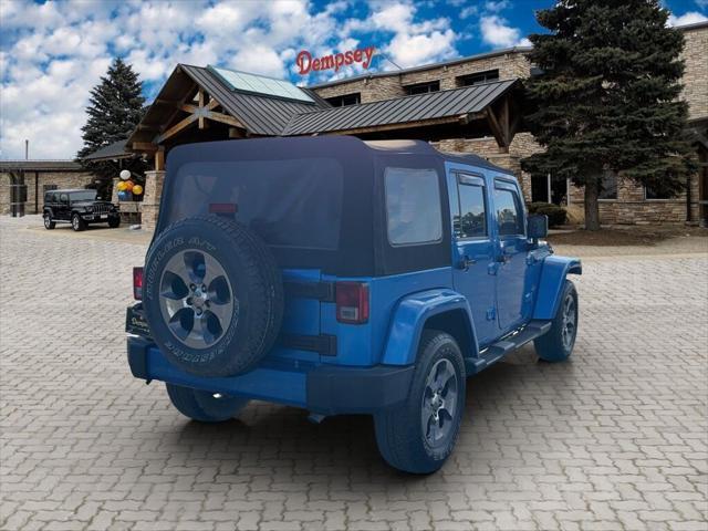 used 2016 Jeep Wrangler Unlimited car, priced at $24,787