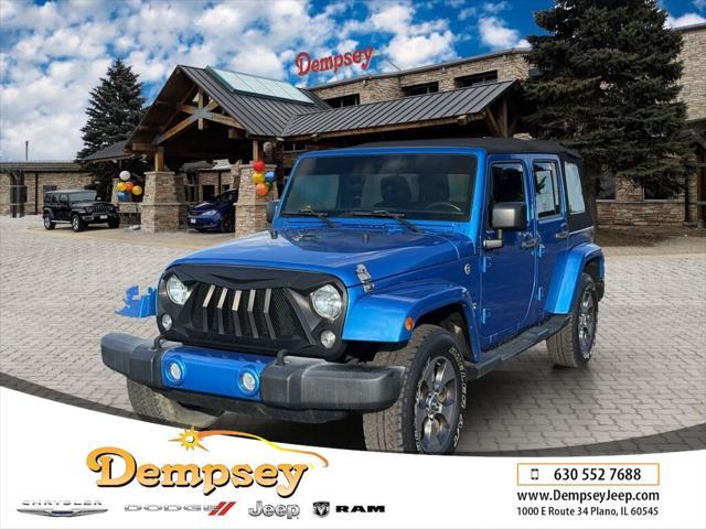 used 2016 Jeep Wrangler Unlimited car, priced at $24,787