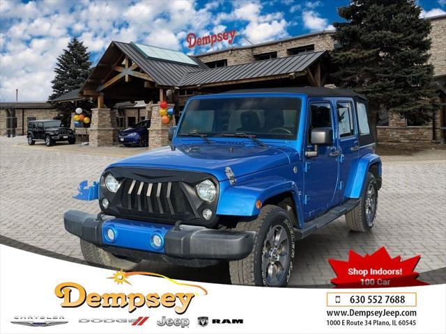 used 2016 Jeep Wrangler Unlimited car, priced at $23,548