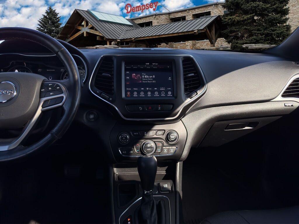 used 2021 Jeep Cherokee car, priced at $21,961