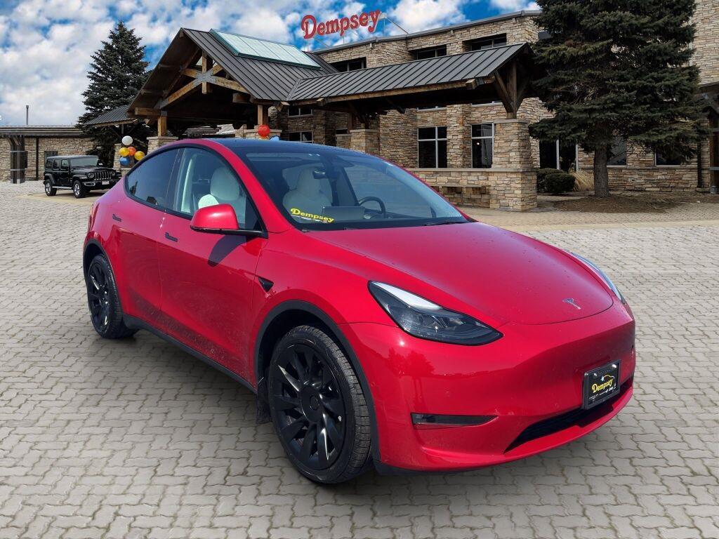 used 2022 Tesla Model Y car, priced at $31,991