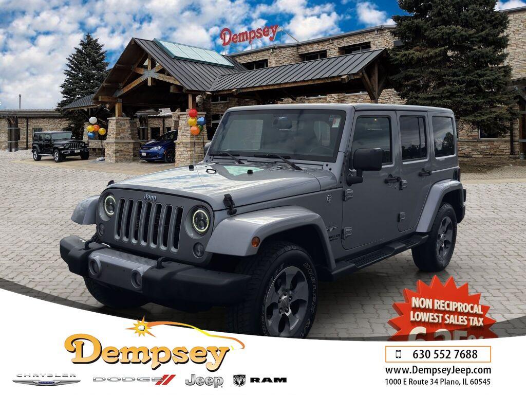 used 2016 Jeep Wrangler Unlimited car, priced at $14,998