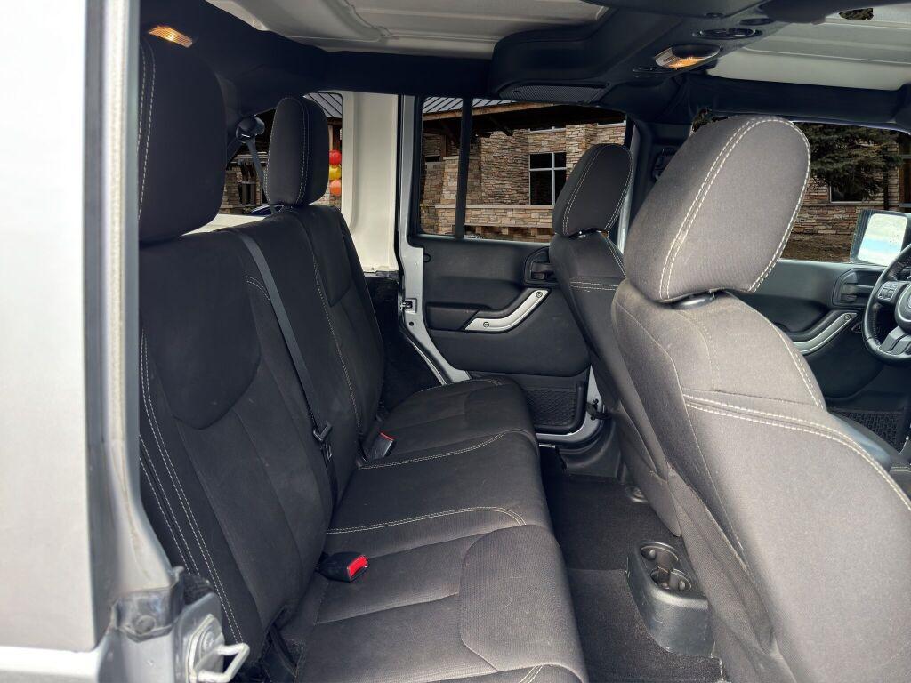 used 2016 Jeep Wrangler Unlimited car, priced at $14,998