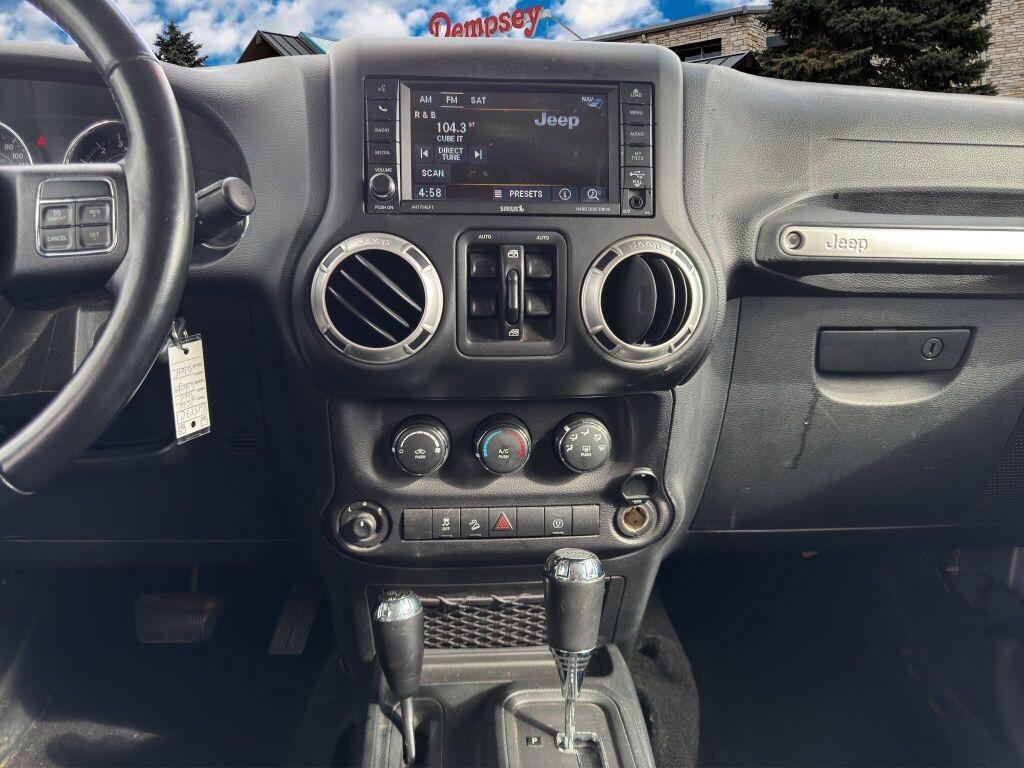 used 2016 Jeep Wrangler Unlimited car, priced at $14,998