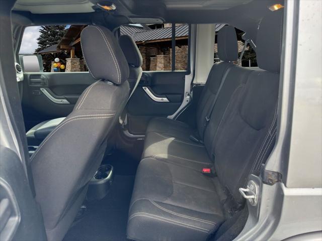 used 2016 Jeep Wrangler Unlimited car, priced at $16,991