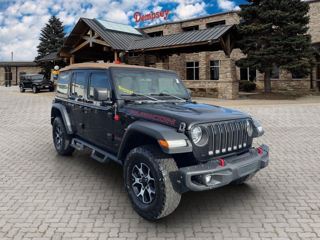 used 2021 Jeep Wrangler Unlimited car, priced at $38,744