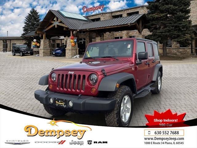 used 2011 Jeep Wrangler Unlimited car, priced at $13,664