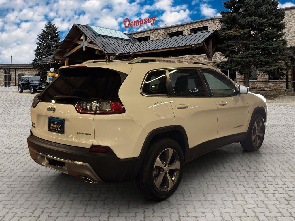 used 2021 Jeep Cherokee car, priced at $20,991