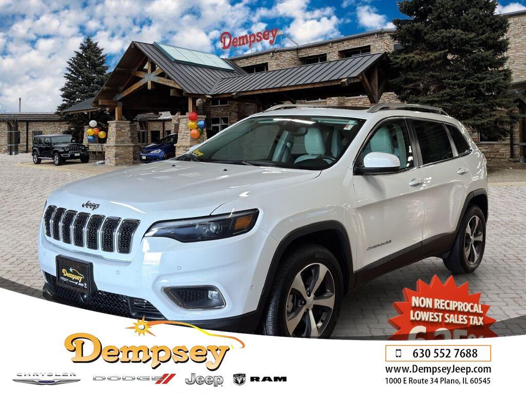 used 2021 Jeep Cherokee car, priced at $20,991