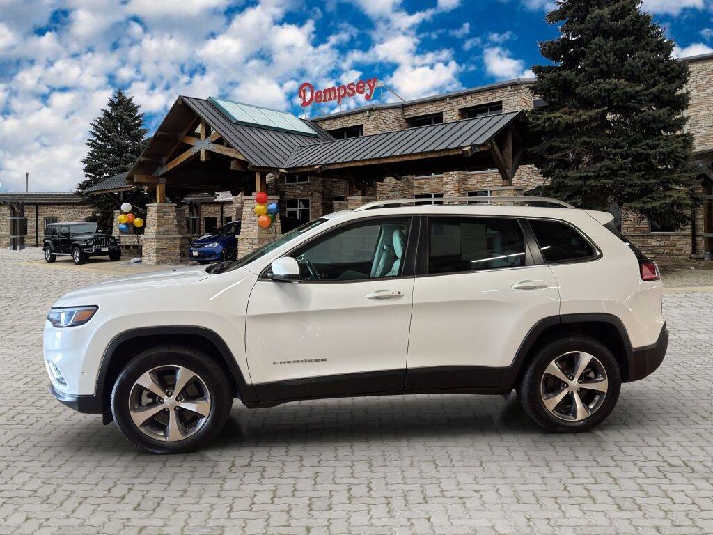 used 2021 Jeep Cherokee car, priced at $20,991