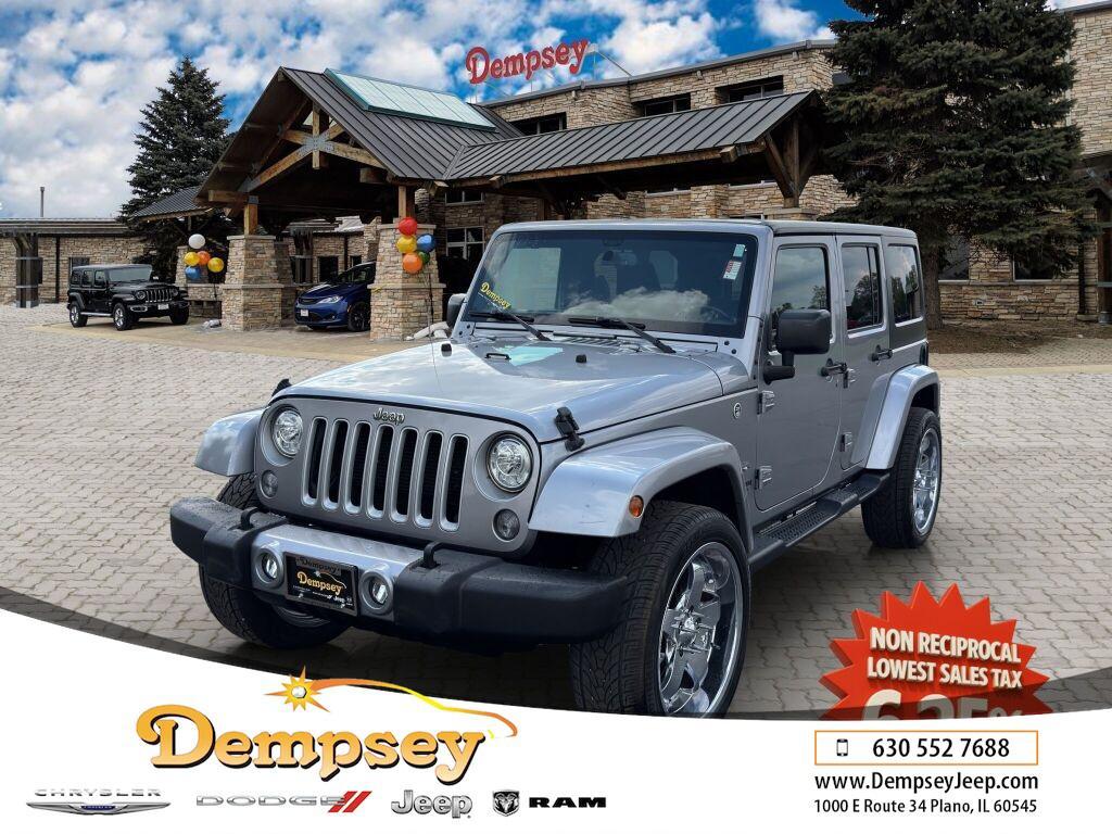 used 2017 Jeep Wrangler Unlimited car, priced at $21,953