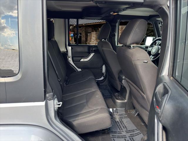used 2017 Jeep Wrangler Unlimited car, priced at $24,991