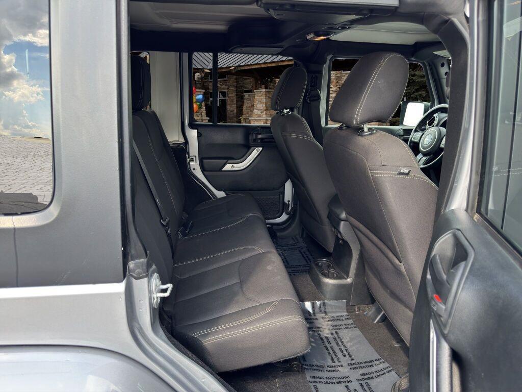 used 2017 Jeep Wrangler Unlimited car, priced at $21,953