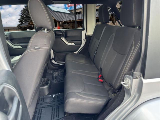 used 2017 Jeep Wrangler Unlimited car, priced at $24,991