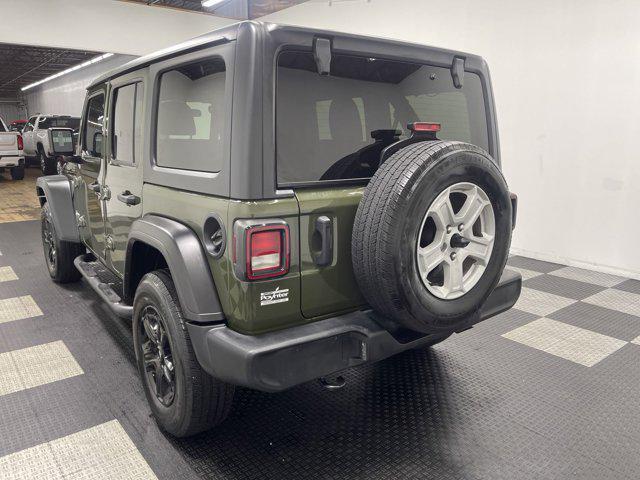 used 2020 Jeep Wrangler Unlimited car, priced at $28,777