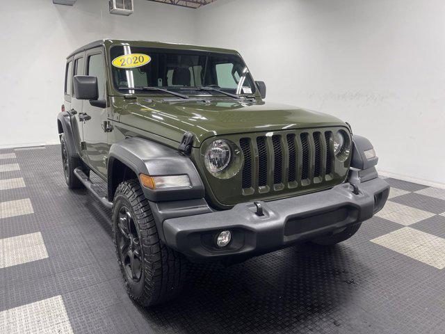 used 2020 Jeep Wrangler Unlimited car, priced at $28,777