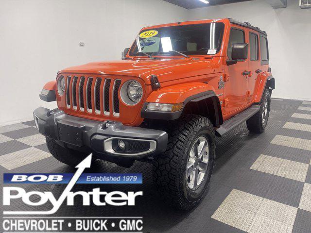 used 2019 Jeep Wrangler Unlimited car, priced at $29,888