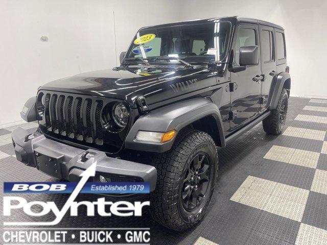 used 2023 Jeep Wrangler car, priced at $30,777