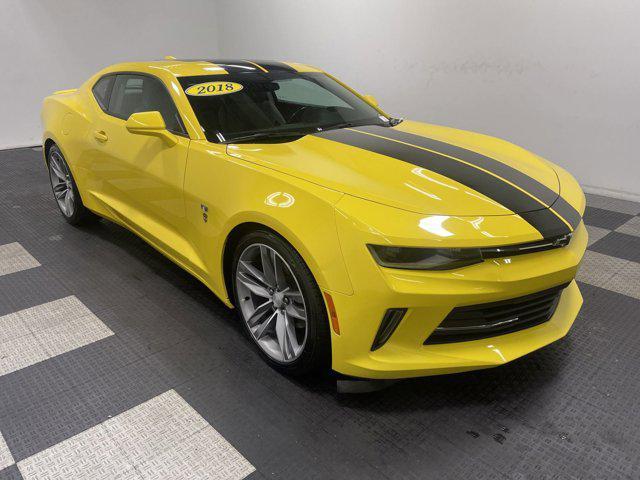 used 2018 Chevrolet Camaro car, priced at $21,444